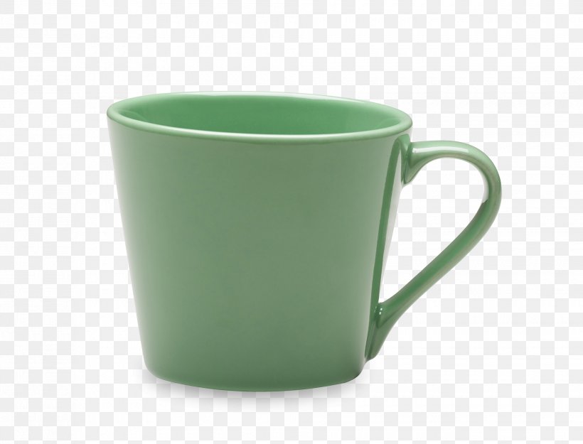 Coffee Cup Mug Ceramic Tableware, PNG, 1960x1494px, Coffee Cup, Ceramic, Cup, Drinkware, Green Download Free