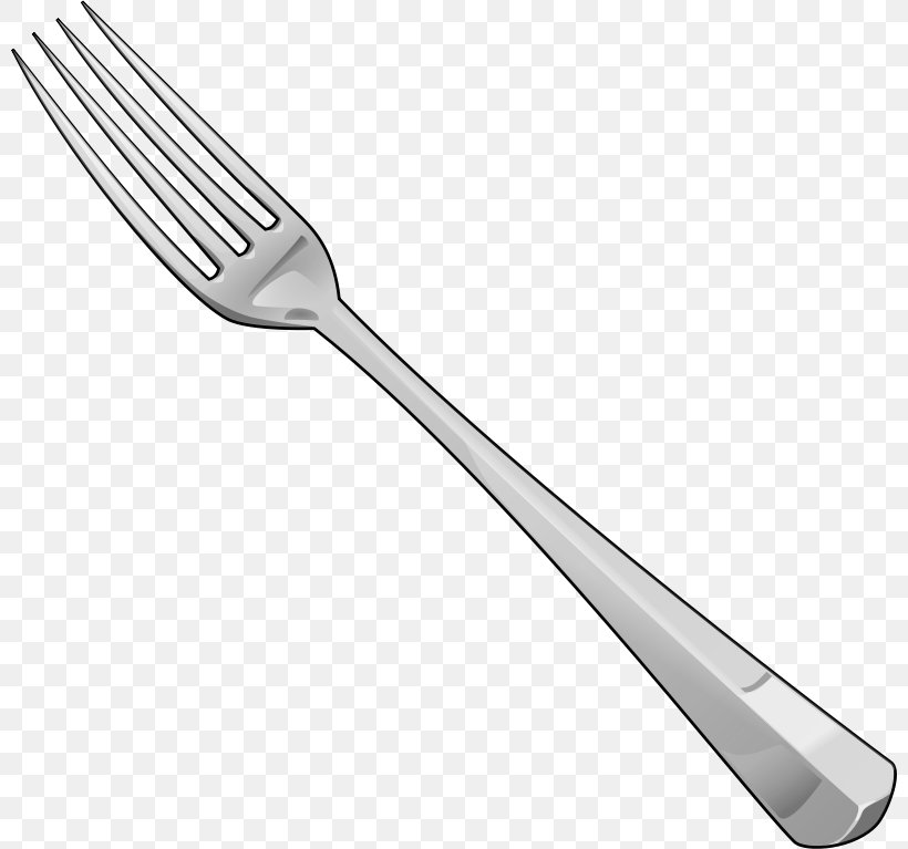 Fork Windows Metafile Clip Art, PNG, 800x767px, Fork, Black And White, Cutlery, Hardware, Kitchen Utensil Download Free