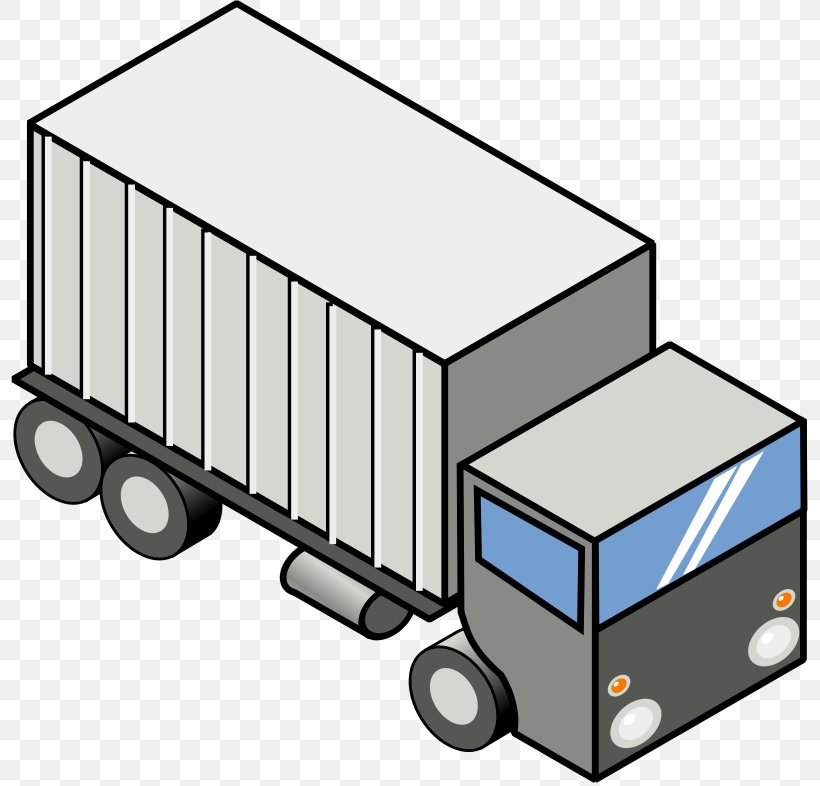 Pickup Truck Car Semi-trailer Truck Clip Art, PNG, 800x786px, Pickup Truck, Car, Cargo, Dump Truck, Freight Transport Download Free