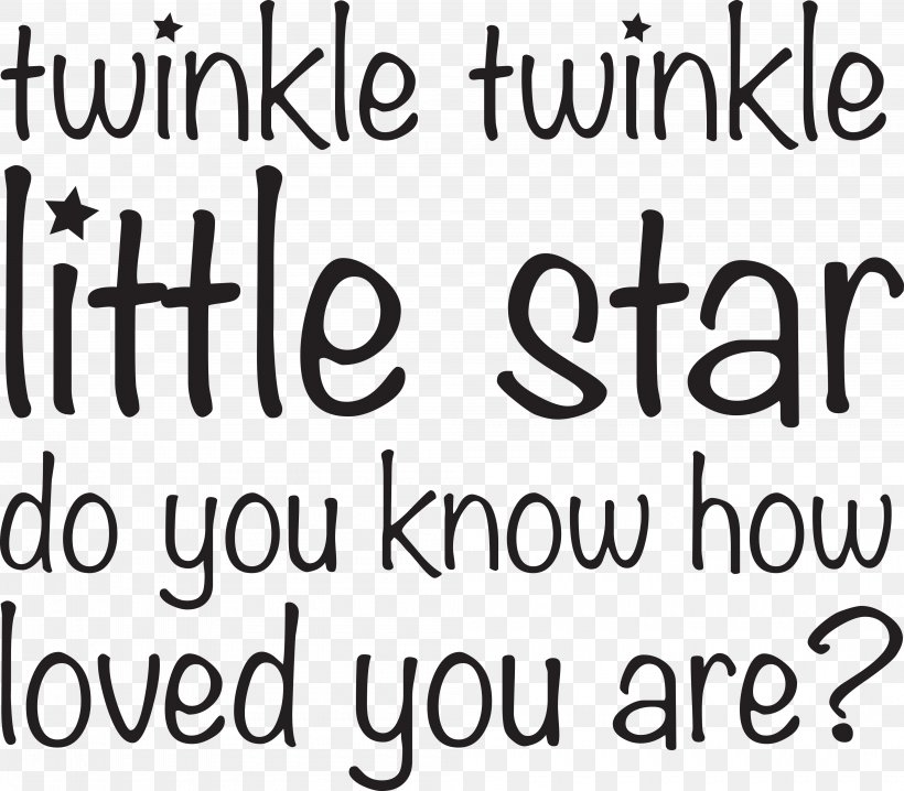 Twinkle, Twinkle, Little Star Human Behavior Happiness Brand Font, PNG, 4000x3504px, Twinkle Twinkle Little Star, Area, Behavior, Black And White, Brand Download Free