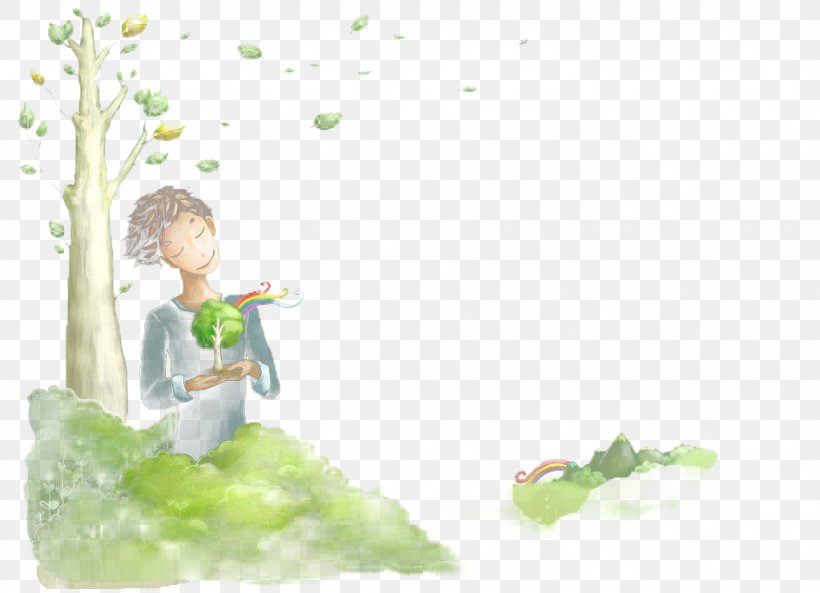 Arbor Day Download Adobe Illustrator, PNG, 1024x741px, Green, Child, Grass, Illustration, Leaf Download Free