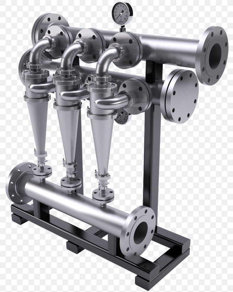 Hydrocyclone Industry Separation Process Dewatering Stainless Steel, PNG, 795x1024px, Hydrocyclone, Cement, Chemistry, Clay Minerals, Cylinder Download Free
