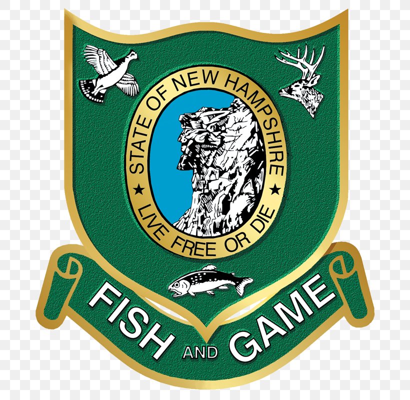 New Hampshire Fish And Game Department New Hampshire Fish & Game Department Hunting Conservation Officer Wildlife, PNG, 800x800px, New Hampshire Fish Game Department, Badge, Brand, Concord, Conservation Download Free