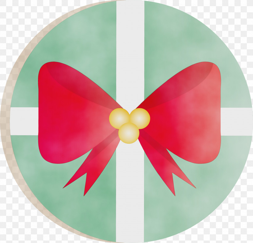 Petal Flower, PNG, 3000x2886px, Christmas Gift Bow, Flower, Paint, Petal, Watercolor Download Free