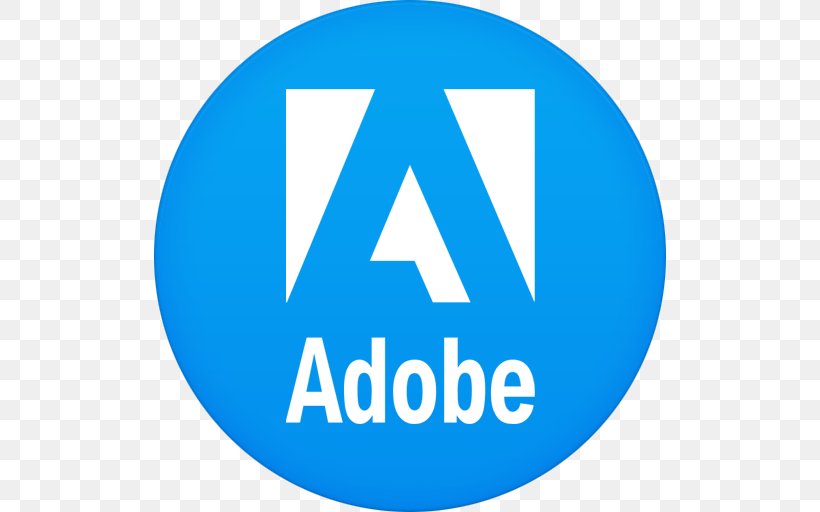 Blue Organization Area Text, PNG, 512x512px, Adobe Systems, Adobe Acrobat, Adobe Audition, Adobe Marketing Cloud, Adobe Reader Download Free