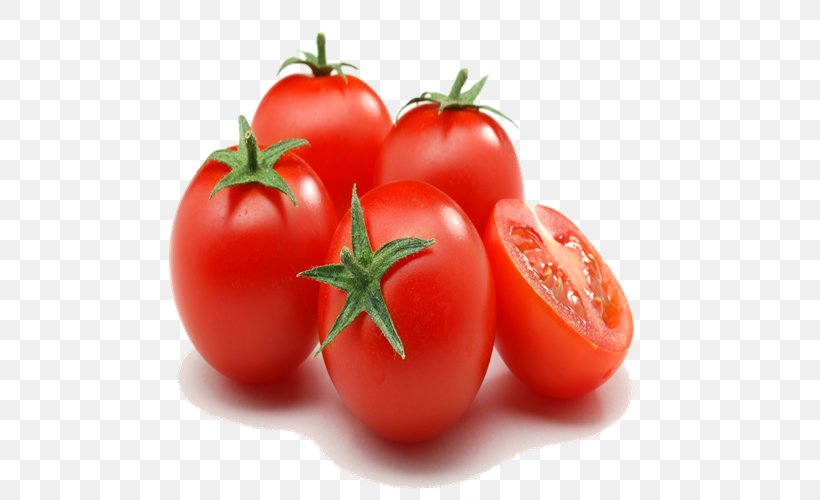 Cherry Tomato Vegetable Canned Tomato Roma Tomato Food, PNG, 500x500px, Cherry Tomato, Bush Tomato, Canned Tomato, Canning, Cherry Download Free