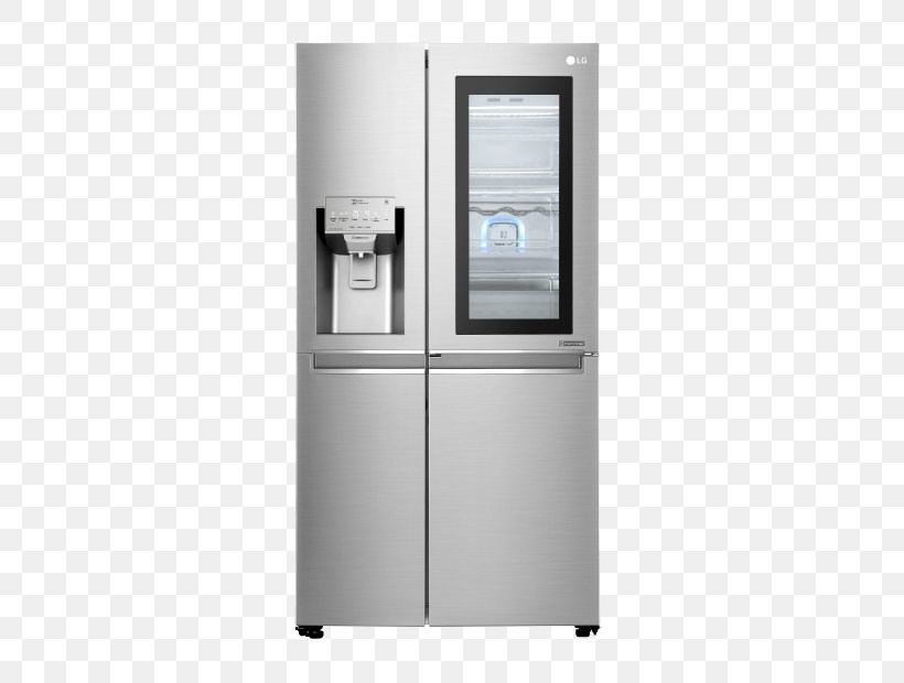 Refrigerator LG Electronics Door LG GSB760PZXV American Fridge Freezer Freezers, PNG, 620x620px, Refrigerator, Defrosting, Door, Freezers, Home Appliance Download Free