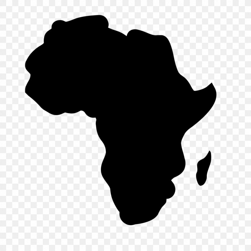 Africa Silhouette Royalty-free, PNG, 1024x1024px, Africa, Art, Black, Black And White, Finger Download Free