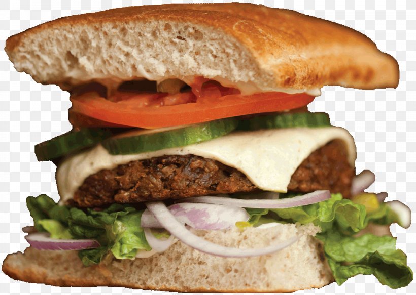 Buffalo Burger Cheeseburger Veggie Burger Vegetarian Cuisine Hamburger, PNG, 984x700px, Buffalo Burger, American Food, Blt, Breakfast, Breakfast Sandwich Download Free