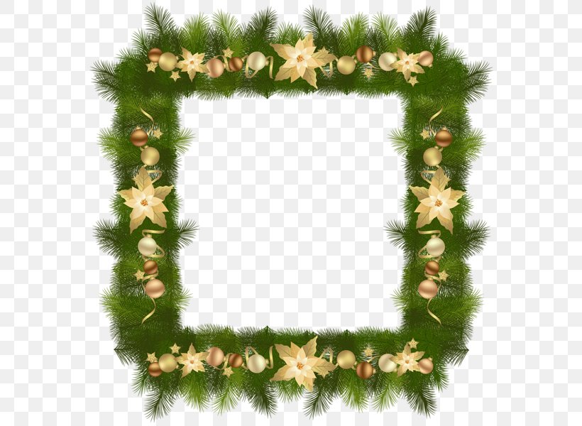 Christmas Tree Picture Frames, PNG, 581x600px, Christmas Tree, Art, Branch, Christmas, Christmas Decoration Download Free