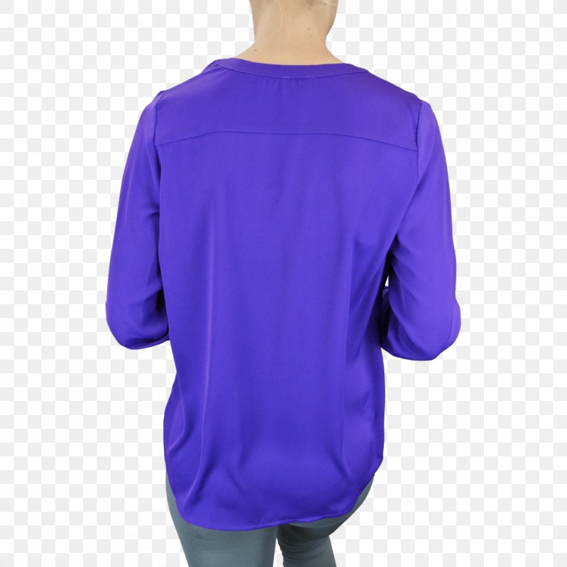 Sleeve Cobalt Blue Shoulder Blouse Shirt, PNG, 1000x1000px, Sleeve, Active Shirt, Blouse, Blue, Cobalt Download Free