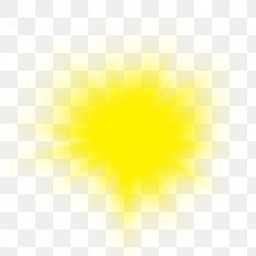 Sun - Yellow Circle Wallpaper PNG
