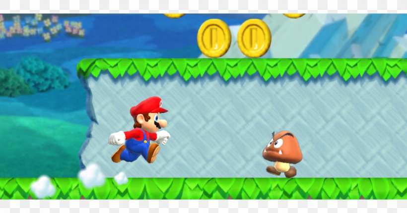 Super Mario Run Super Mario Bros. Princess Daisy Wii Jigsaw Best Games, PNG, 1200x630px, Super Mario Run, Android, Biome, Cartoon, Ecosystem Download Free