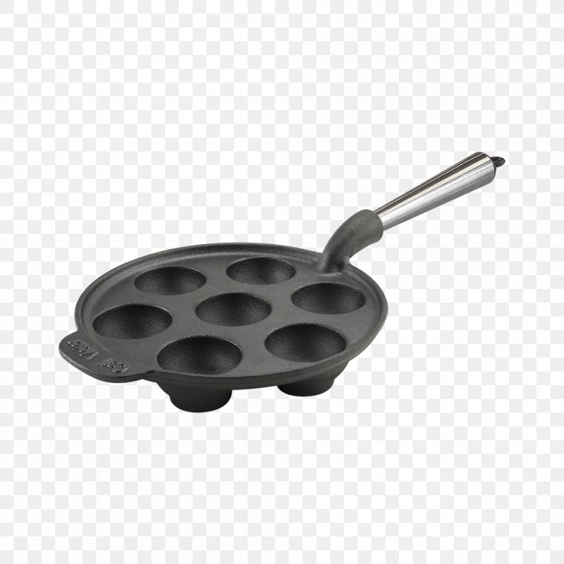 Æbleskiver Frying Pan Pancake Cast Iron Crêpe, PNG, 1000x1000px, Frying Pan, Casserola, Cast Iron, Castiron Cookware, Cooking Download Free