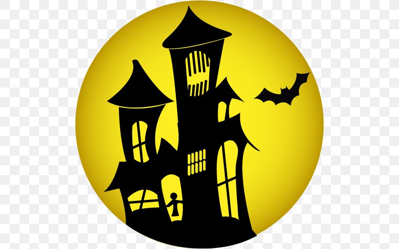 Halloween Haunted House Clip Art, PNG, 512x512px, Halloween, Costume, Emoticon, Ghost, Halloween Film Series Download Free
