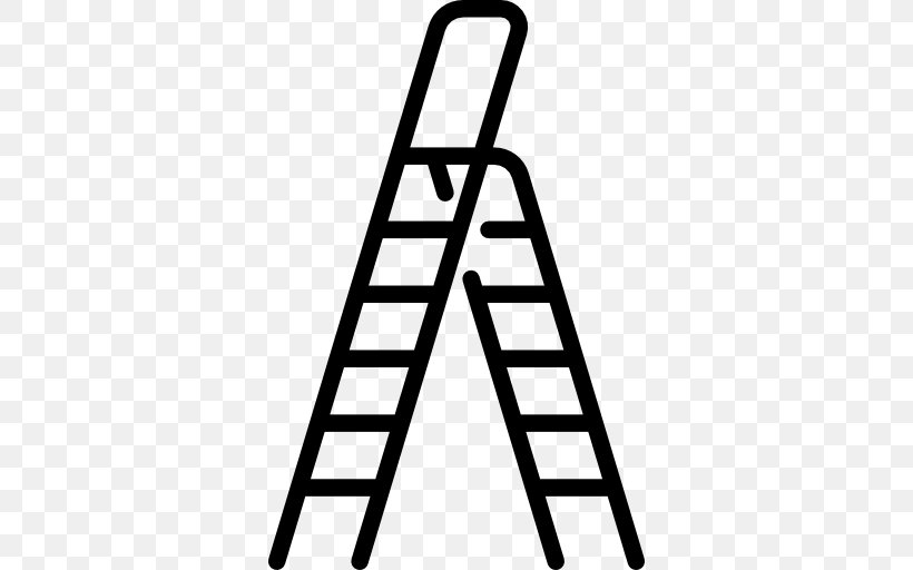Ladder Stairs Carpenter, PNG, 512x512px, Ladder, Area, Black, Black And White, Carpenter Download Free