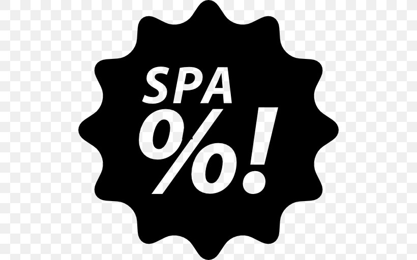 Spa Discount Poster, PNG, 512x512px, Royaltyfree, Area, Black, Black And White, Brand Download Free