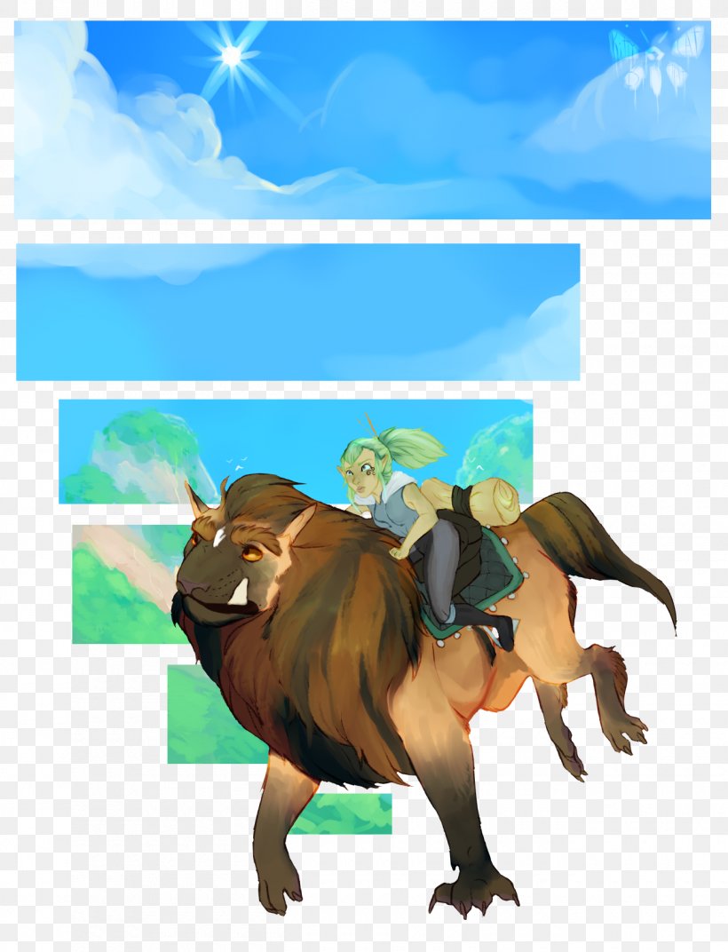 Cattle Horse Cartoon Mammal, PNG, 1300x1700px, Cattle, Animated Cartoon, Art, Carnivora, Carnivoran Download Free