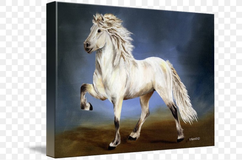 Icelandic Horse Pony Mane Oil Painting Reproduction Art, PNG, 650x541px, Icelandic Horse, Art, Fauna, Fine Art, Horse Download Free
