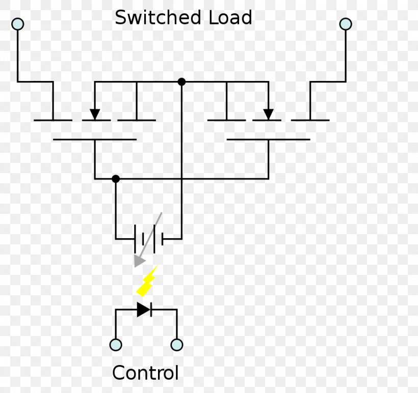 MOSFET Solid-state Relay Field-effect Transistor, PNG, 1000x942px, Mosfet, Area, Circuit Diagram, Diagram, Drawing Download Free