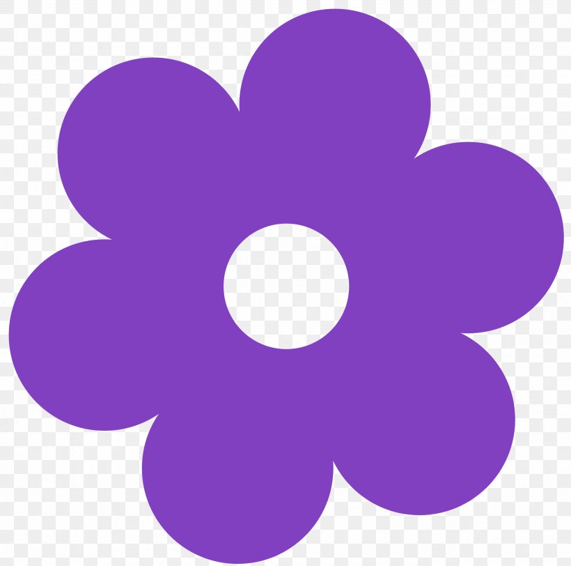 Purple Flower Yellow Clip Art, PNG, 2555x2533px, Flower, Color, Drawing, Floral Design, Flower Power Download Free