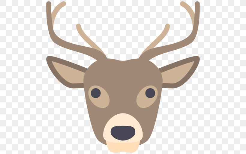 Reindeer Icon, PNG, 512x512px, Deer, Antler, Christmas, Deer Hunting, Head Download Free