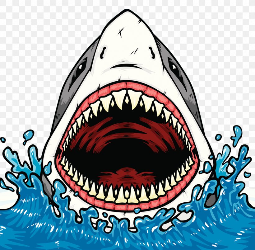 Shark Jaws Shark Tooth Clip Art, PNG, 936x917px, Shark Jaws, Art, Brand, Cartoon, Drawing Download Free