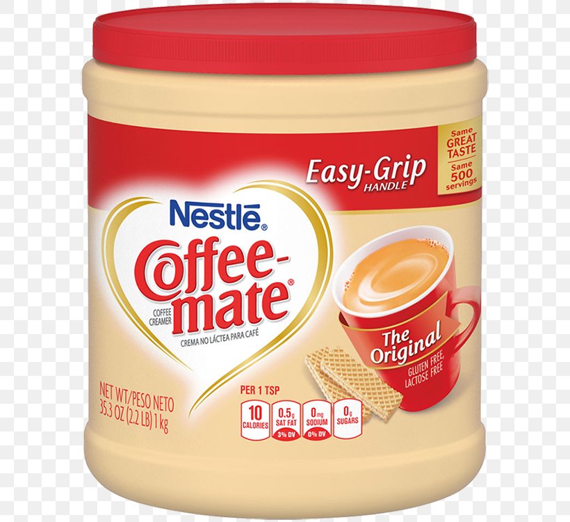Instant Coffee Non-dairy Creamer Coffee-Mate International Delight, PNG, 750x750px, Coffee, Coffeemate, Cream, Cup, Dairy Product Download Free