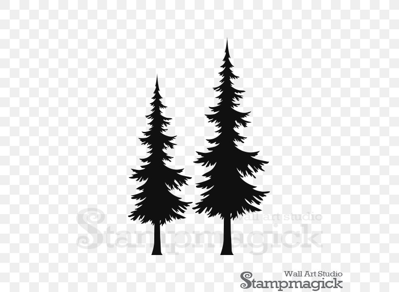 Wall Decal Sticker Pine Tree, PNG, 600x600px, Wall Decal, Birch, Black And White, Branch, Christmas Decoration Download Free