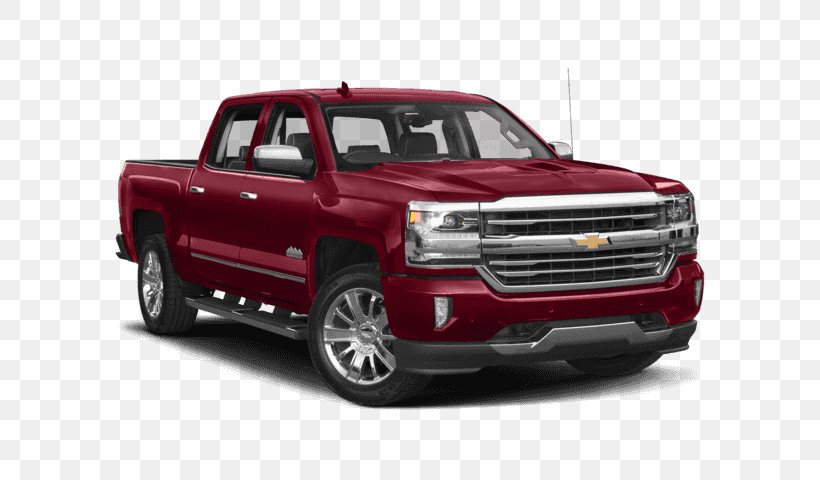 2018 Chevrolet Silverado 1500 High Country Pickup Truck Car Automatic Transmission, PNG, 640x480px, 1500, 2018 Chevrolet Silverado 1500, Chevrolet, Automatic Transmission, Automotive Design Download Free