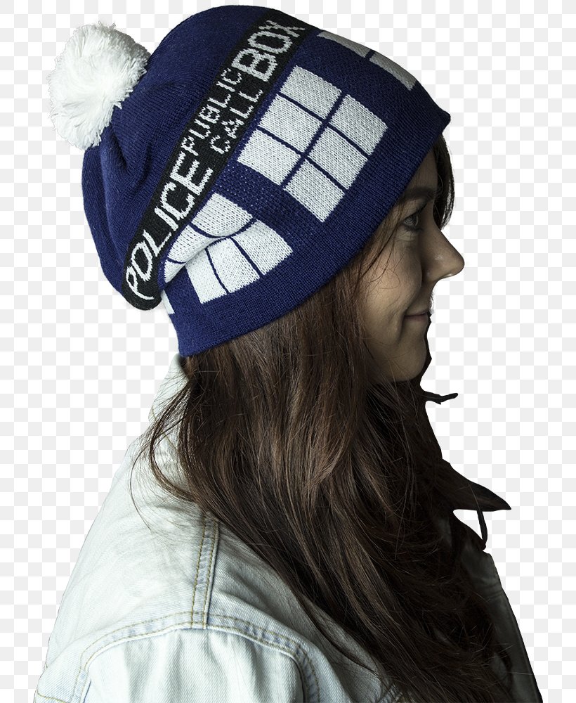 Beanie Doctor Knit Cap Police Box, PNG, 726x1000px, Beanie, Bobble Hat, Bommel, Box, Cap Download Free