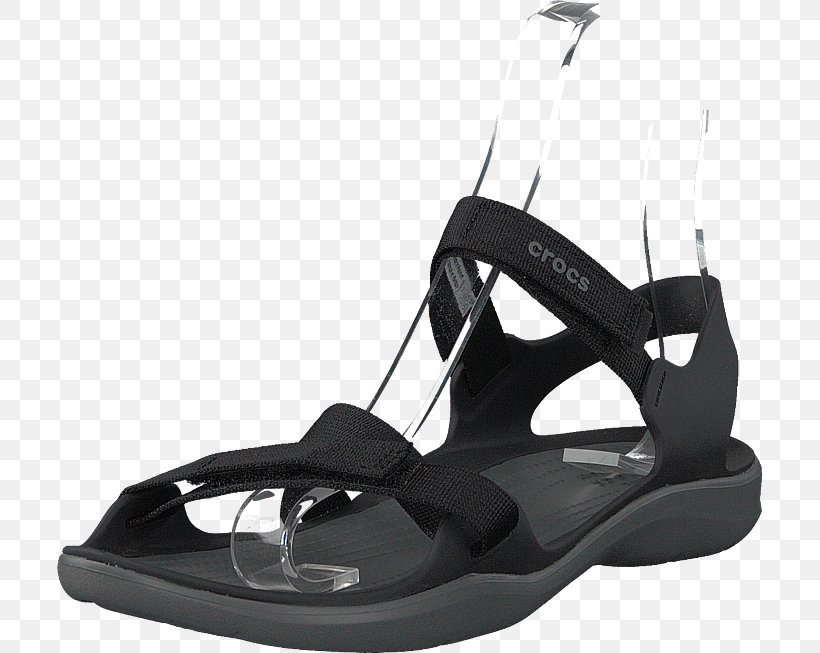 Crocs Women's Swiftwater Webbing Sandal Sports Shoes, PNG, 705x653px, Sandal, Black, Clothing, Crocs, Footwear Download Free