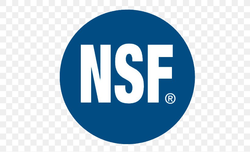 NSF International Product Certification Non-profit Organisation Certification Mark, PNG, 507x501px, Nsf International, Area, Blue, Brand, Certification Download Free