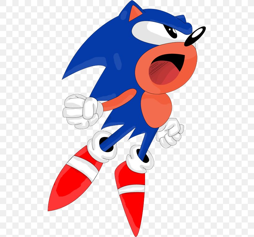 Sonic The Hedgehog Mega Drive Clip Art, PNG, 511x767px, Sonic The Hedgehog, Art, Artwork, Beak, Cartoon Download Free