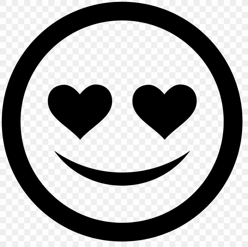 Heart Emoticon, PNG, 1600x1600px, Heart, Area, Black, Black And White, Emoji Download Free