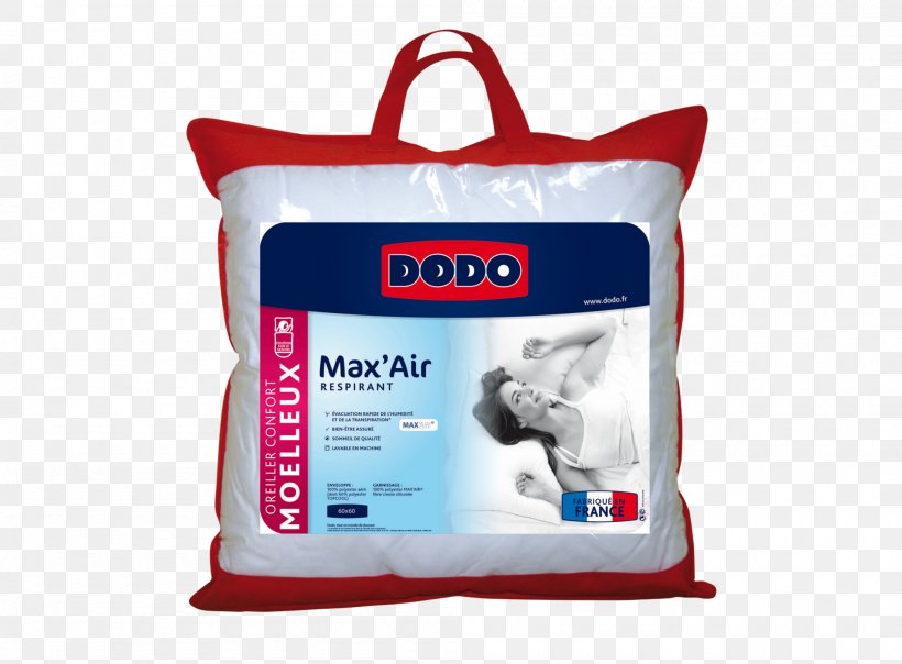 Pillow Dodo Oreiller EXCELLENCE Oreiller Anti-acariens Lot De 2 Oreillers Moelleux, PNG, 2000x1475px, Pillow, Bedding, Cat, Dodo, Kitten Download Free