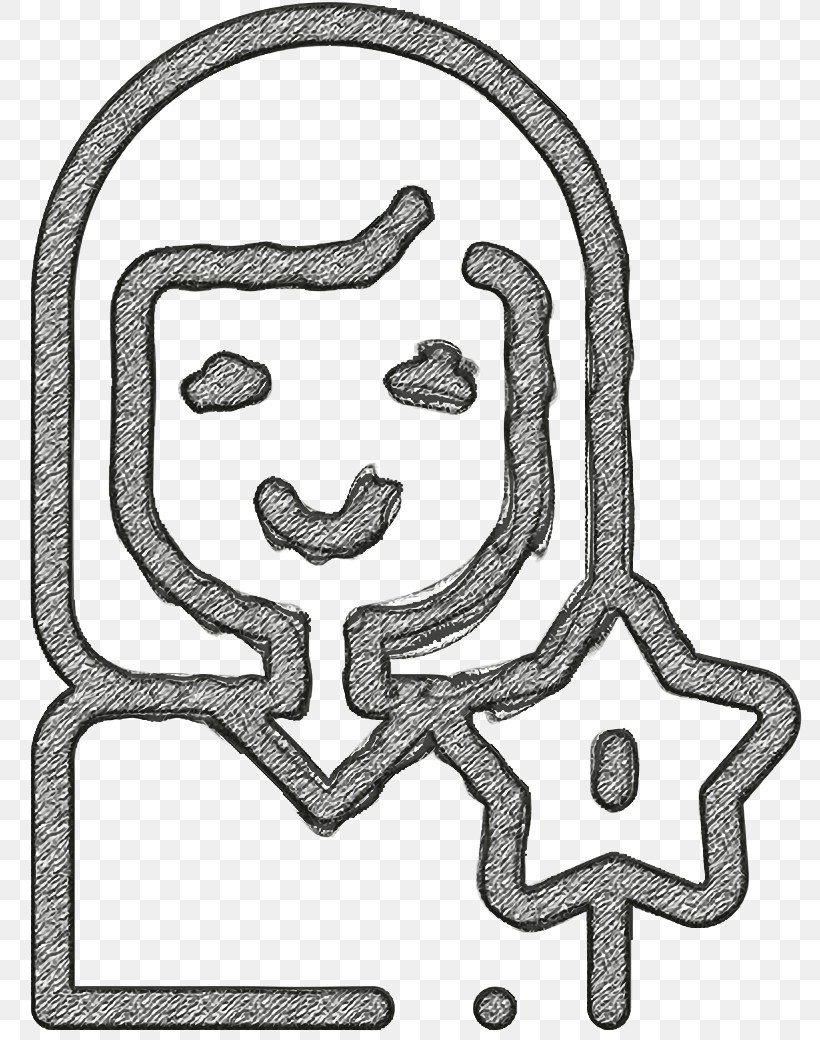 Friendship Icon Girl Icon Young Icon, PNG, 790x1040px, Friendship Icon, Acupuncture, Black And White, Girl Icon, Line Art Download Free