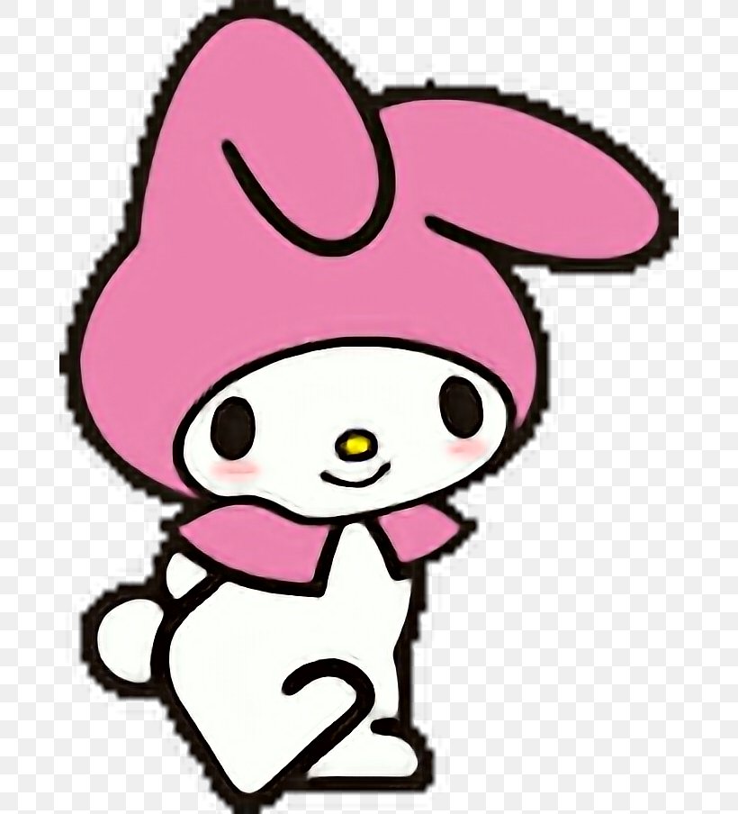 My Melody Hello Kitty Sanrio Clip Art, PNG, 688x904px, My Melody, Area, Art, Artwork, Cartoon Download Free