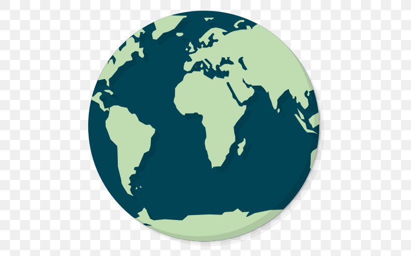 World Map Globe Clip Art Vector Graphics, PNG, 512x512px, World, Earth, Globe, Green, Map Download Free