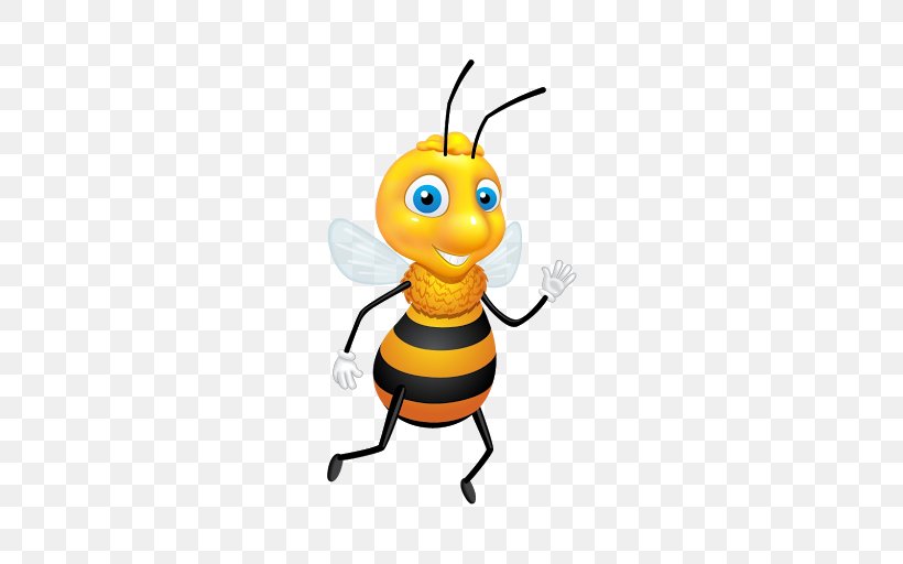 Bee Cartoon, PNG, 512x512px, Honey Bee, Animal, Animation, Bee, Blister Beetles Download Free
