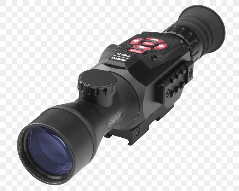 American Technologies Network Corporation Telescopic Sight High-definition Television Optics 1080p, PNG, 2000x1600px, Telescopic Sight, Binoculars, Camera Lens, Daynight Vision, Hardware Download Free