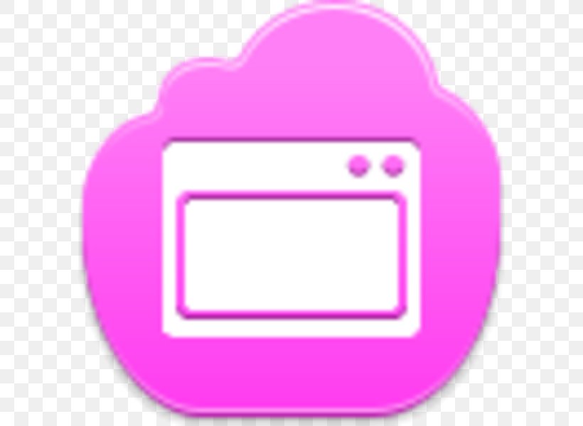 Icon Design Window Clip Art, PNG, 600x600px, Icon Design, Button, Computer Software, Magenta, Pink Download Free