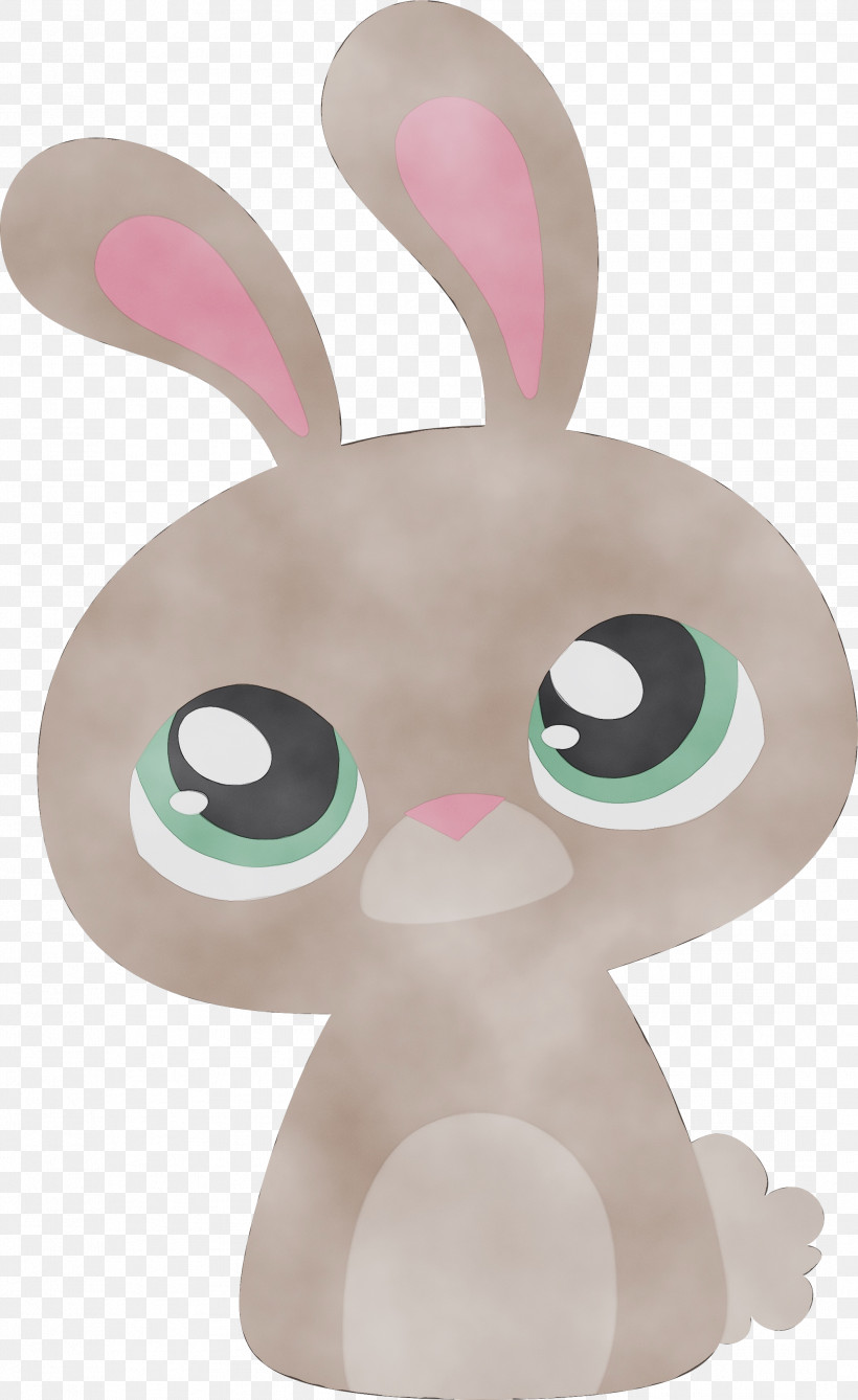 Easter Bunny, PNG, 2116x3453px, Watercolor, Animal Figurine, Cartoon, Easter Bunny, Figurine Download Free