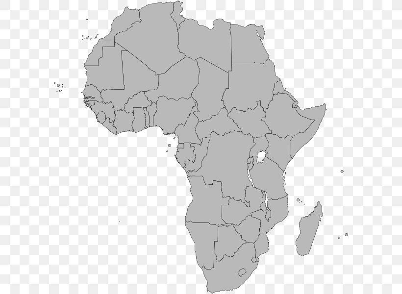 Africa Europe Continent Clip Art, PNG, 600x600px, Africa, African Economic Community, African Union, Area, Black And White Download Free