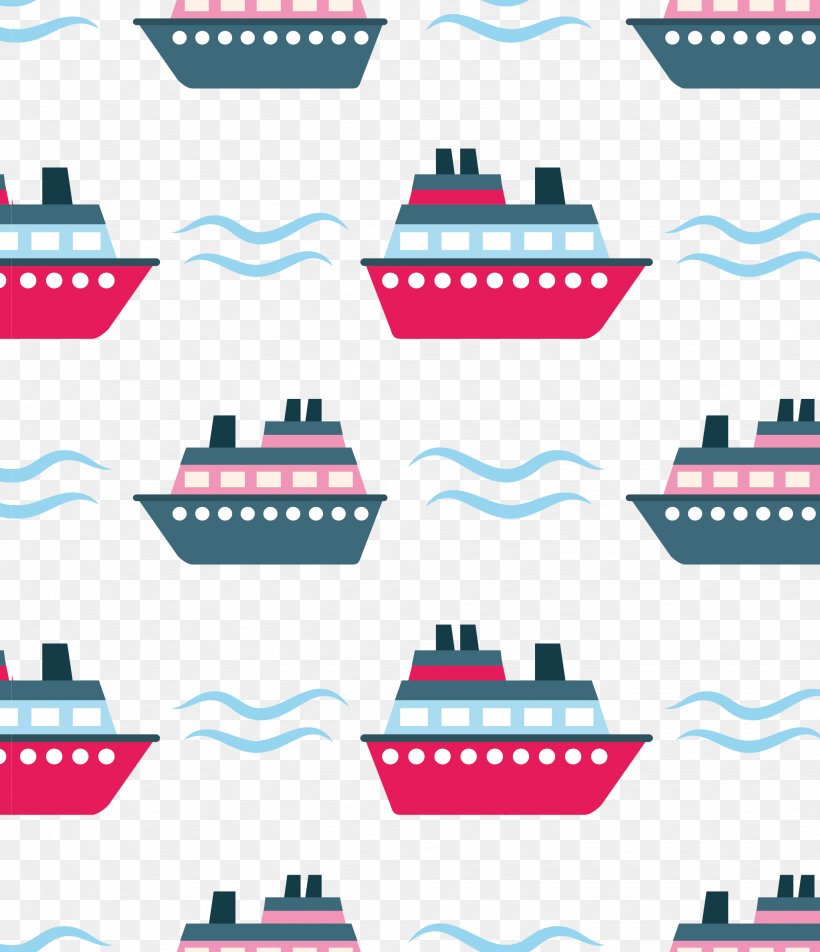 Cruise Ship Pattern, PNG, 2046x2377px, Ship, Area, Cruise Ship, Flat Design, Material Download Free