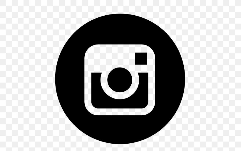 Social Media Instagram Black And White Clip Art, PNG, 512x512px, Social Media, Black And White, Brand, Instagram, Logo Download Free