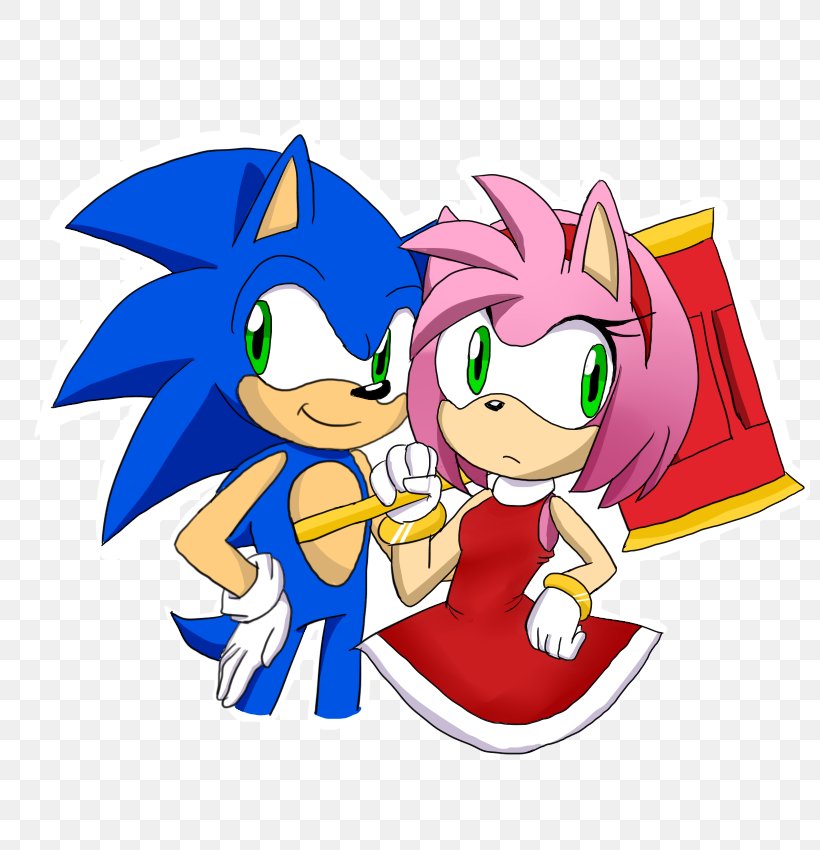 Amy Rose Shadow The Hedgehog Sonic And The Secret Rings Sonic CD Sonic Adventure, PNG, 800x850px, Watercolor, Cartoon, Flower, Frame, Heart Download Free