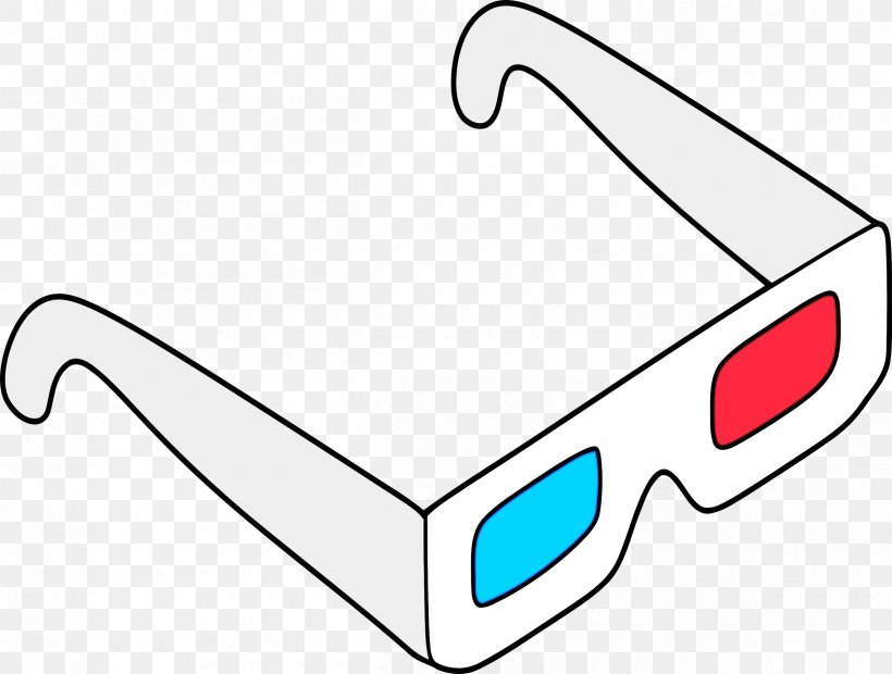 Glasses Polarized 3D System Anaglyph 3D Clip Art, PNG, 2400x1816px, 3d Film, Glasses, Anaglyph 3d, Area, Black And White Download Free