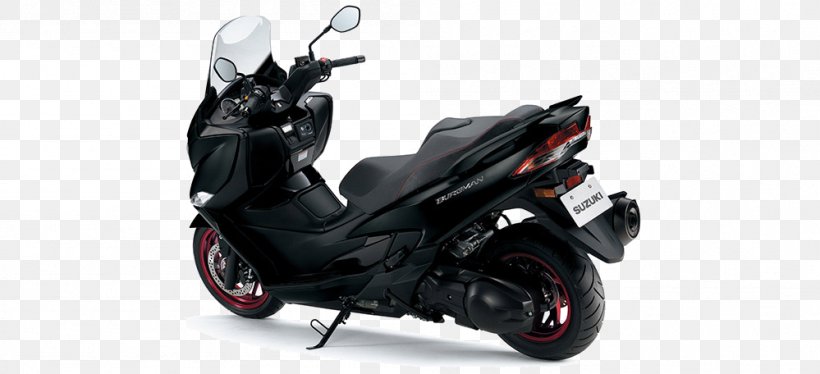 Scooter Suzuki Burgman Car Motorcycle, PNG, 999x456px, Scooter, Automotive Design, Automotive Lighting, Automotive Wheel System, Car Download Free