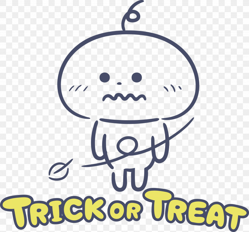 TRICK OR TREAT Happy Halloween, PNG, 3000x2796px, Trick Or Treat, Avatar, Drawing, Emoji, Emoticon Download Free